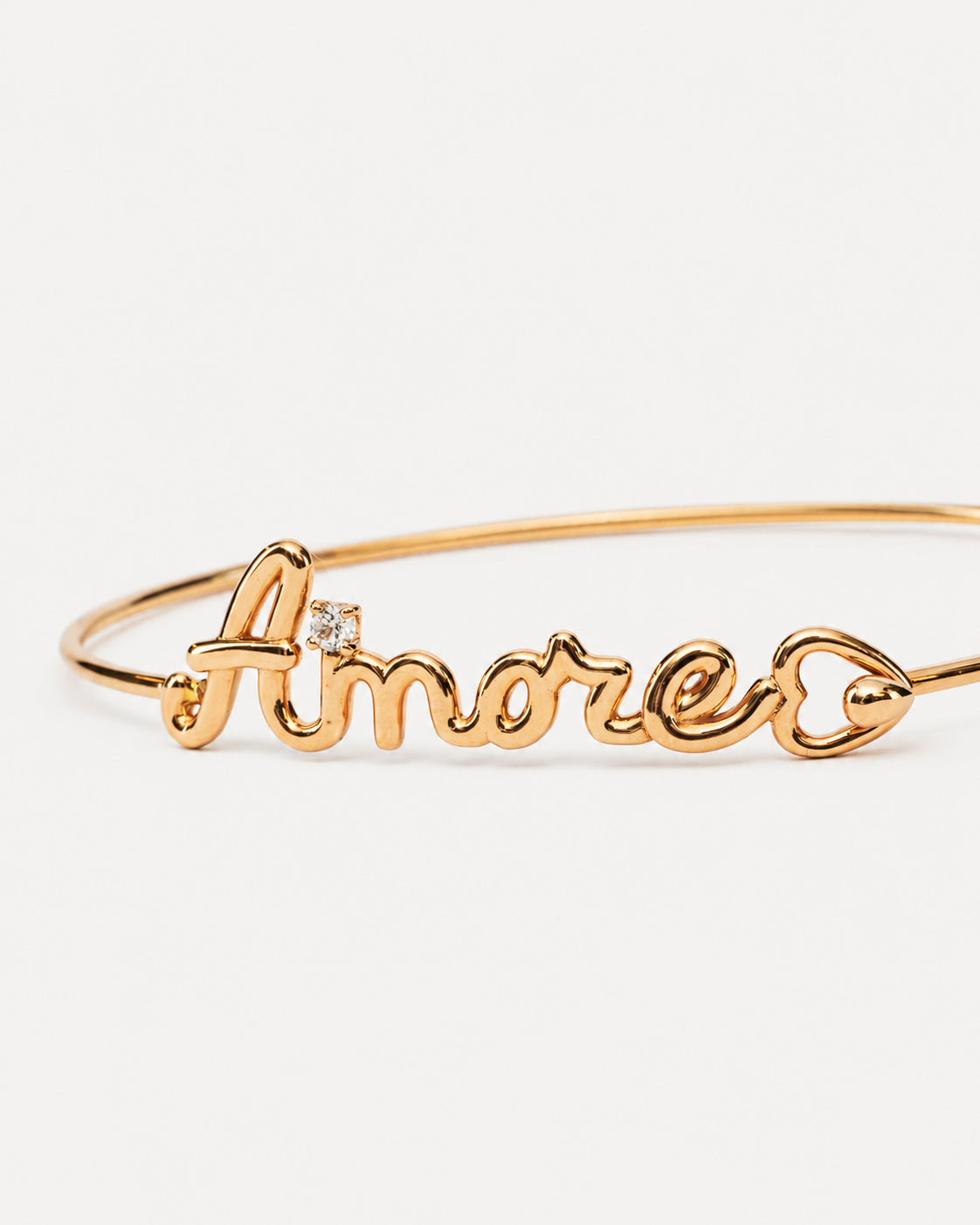 Bracciale Crivelli Amore in Oro Rosa con Diamante