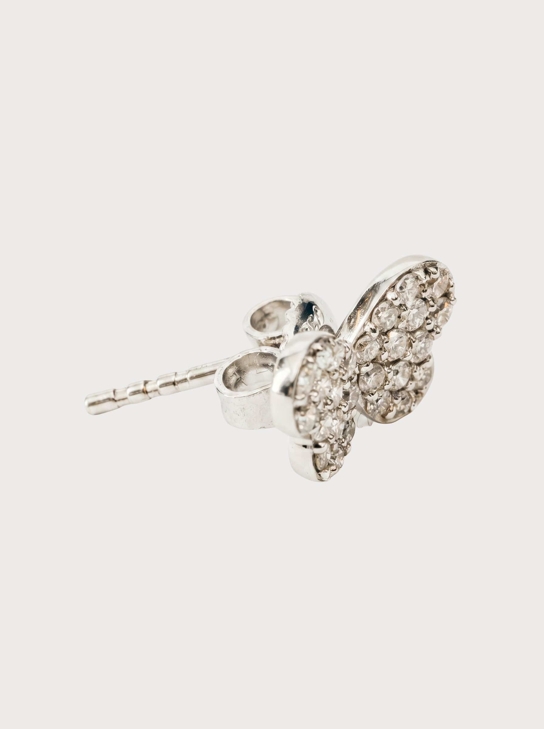 Orecchini Crivelli Farfalla in Oro Bianco e Diamanti
