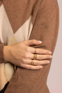 Anelli in Oro con Design Geometrici