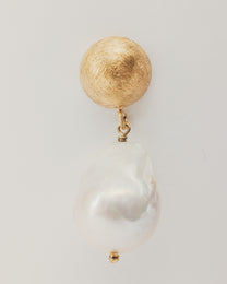 Orecchini in Oro con Perla Barocca