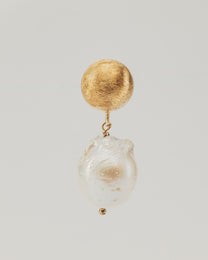 Orecchini in Oro con Perla Barocca