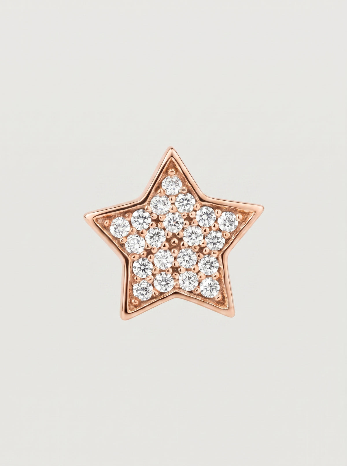 Orecchini Crivelli Stella in Oro Rosa e Diamanti