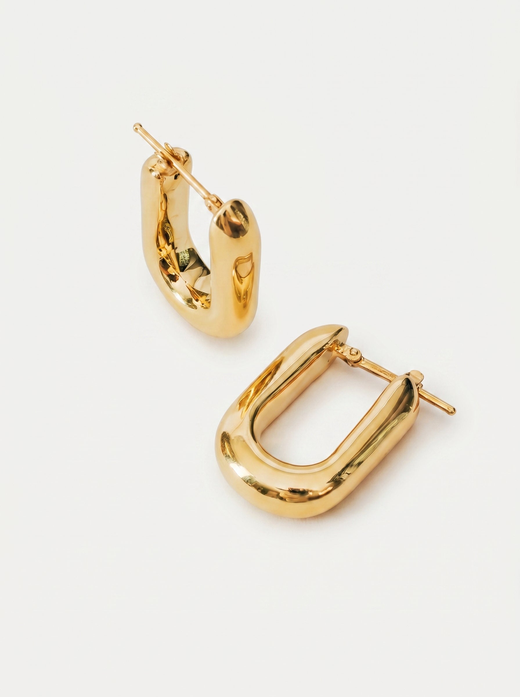 Orecchini a goccia in oro giallo 18 kt